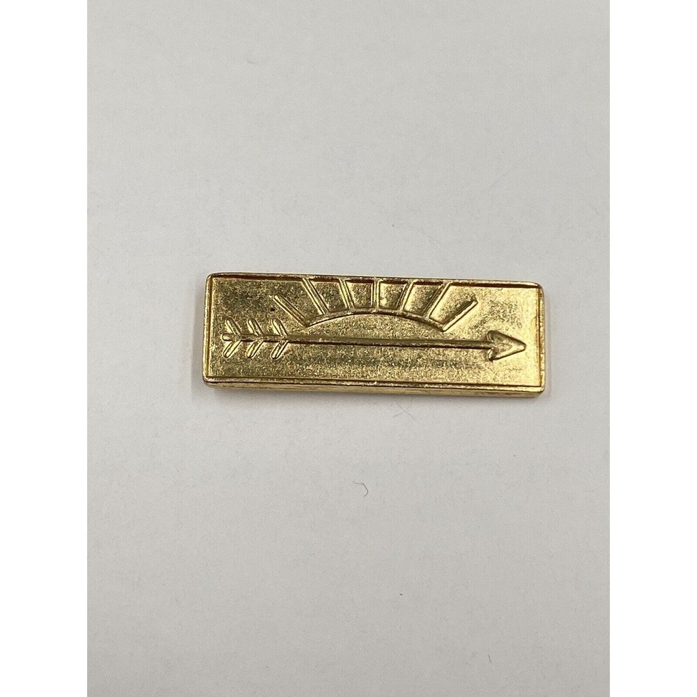 Cub Scouts Arrow of Light Gold Colored‎ Lapel Pin